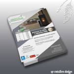 Tracts publicitaire pour professionnels au design moderne et attractif
