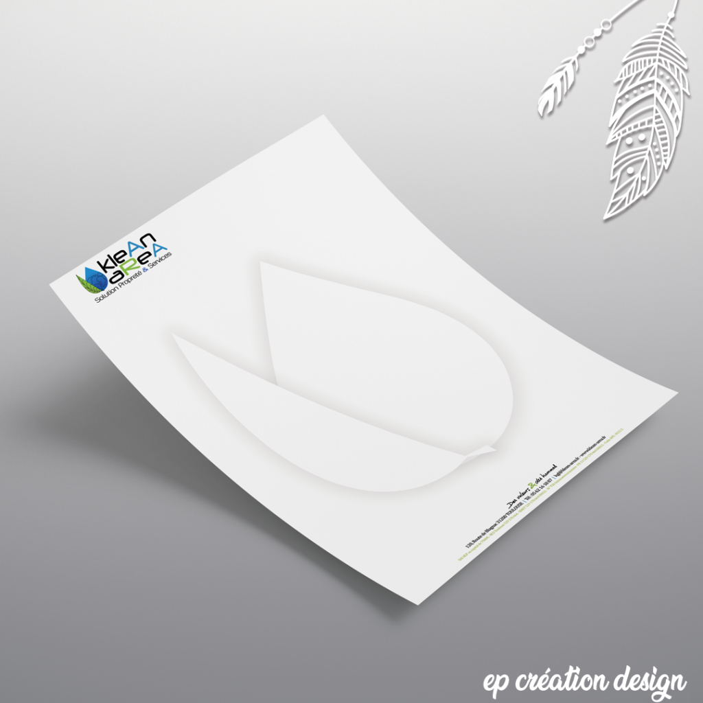 Entete professionnelle mise à jour suite à un changement de logo