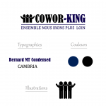 Charte graphique pour espace coworking