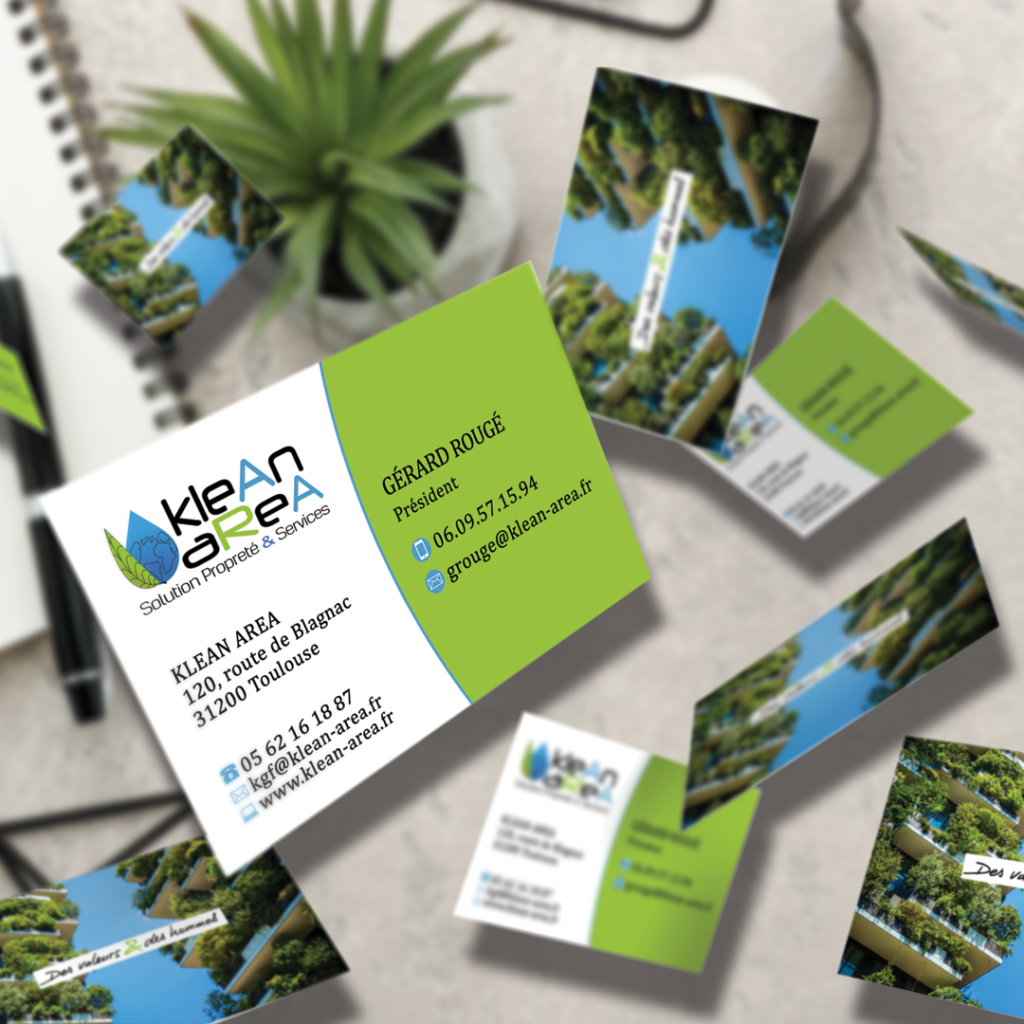 Cartes de visite pour professionnels, à l'image de votre entreprise