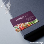 Cartes de visite pour conseillère bien-être au naturel. Impressions professionnelles, naturelles et mémorables.