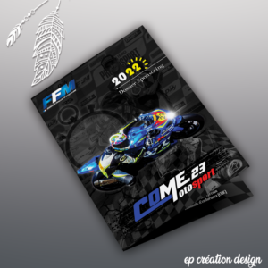 Trouvez le livret sponsor moto parfait pour votre équipe. Personnalisation et professionnalisme garantis