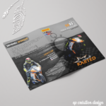 Dynamisez votre quête de sponsors avec un livret moto sur mesure. Atteignez vos objectifs de financement avec style et impact