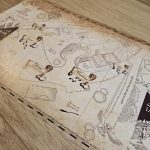 Magnifique invitation personnalisée de mariage Harry Potter lieu de réception