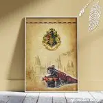 Poudlard express, affiche décorative Harry Potter