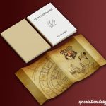 Personnaliser votre livret de messe de mariage avec cette couverture à ajouter sur le thème harry potter