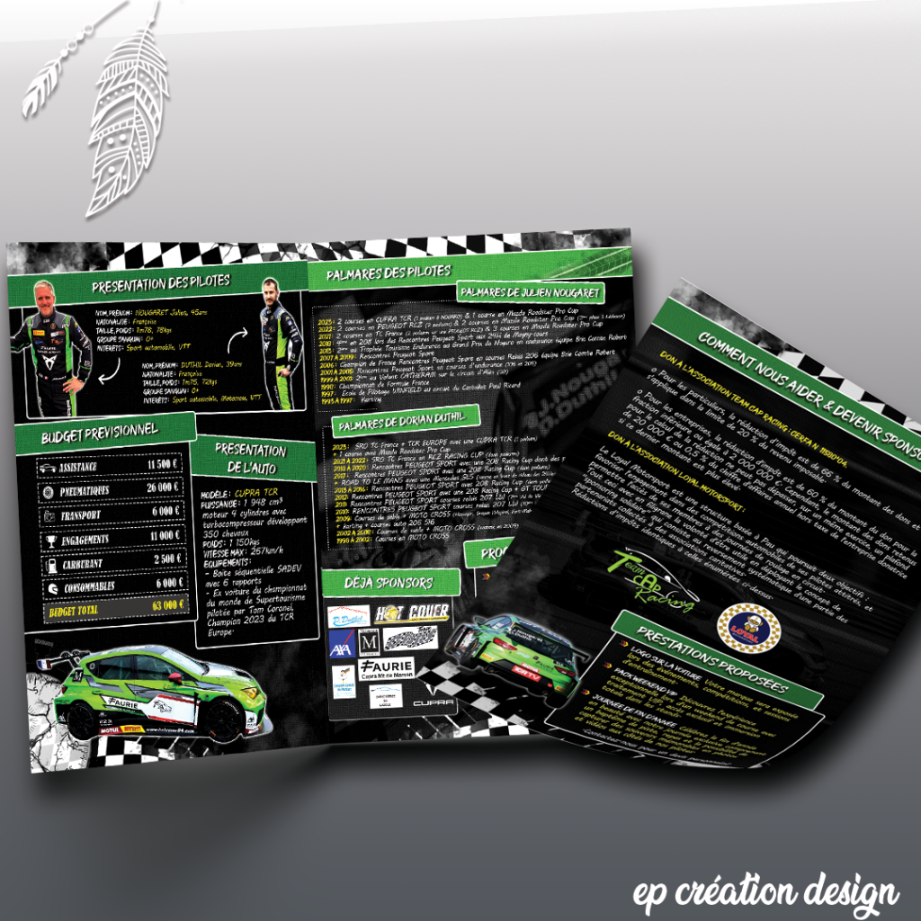 Présentation du pilote : identité, style graphique et premières impressions fortes. Une mise en page pensée pour capter immédiatement l’attention