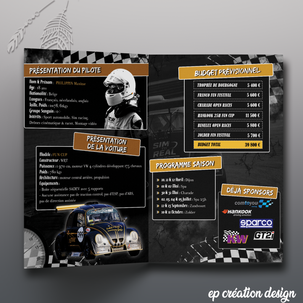 Mettez en avant votre parcours automobile pour convaincre les entreprises de devenir sponsor